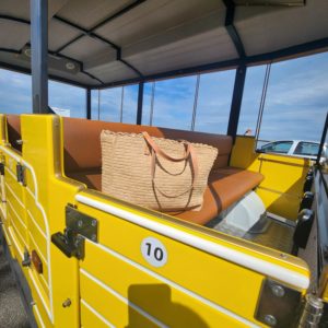 Sac ANJA - Grand Format en Raphia - Couleur Thé