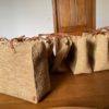 Sac ANJA - Grand Format en Raphia - Couleur Thé